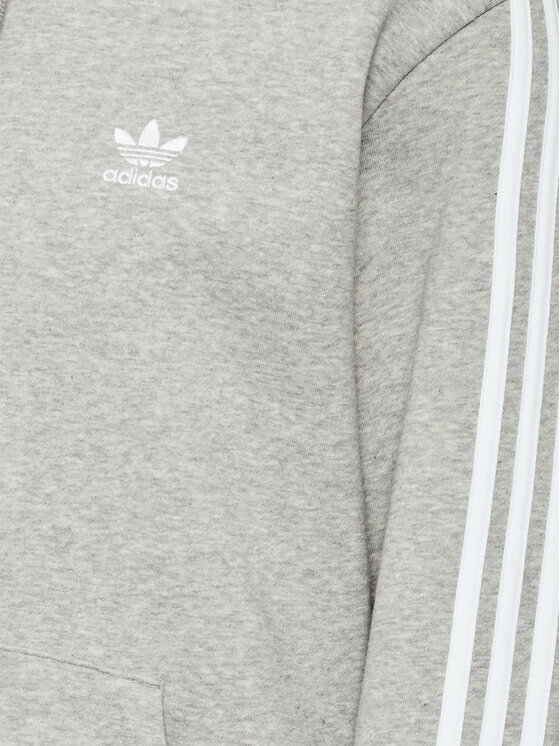 adidas adidas Mikina adicolor Classics 3-Stripes IA6347 Šedá Regular Fit