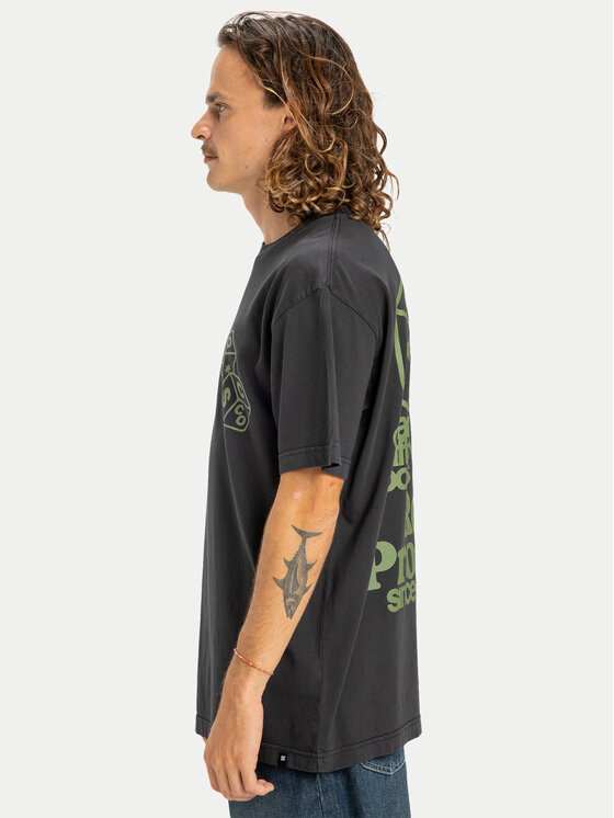 DC Shoes DC Shoes T-shirt High Rollin EDYZT04367 Nero Regular Fit