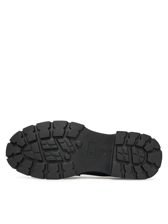 JENNY JENNY Μοκασίνια ISLA WS21095-01 Μαύρο