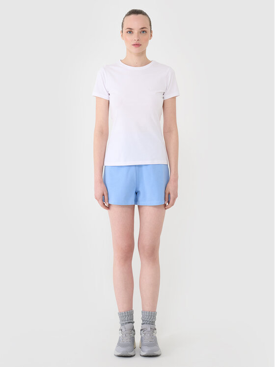 4F 4F T-Shirt NOS Biały Slim Fit