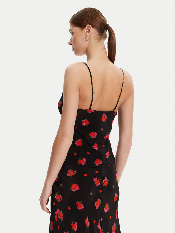 Bardot Bardot Top 59752TB2 Negru Slim Fit