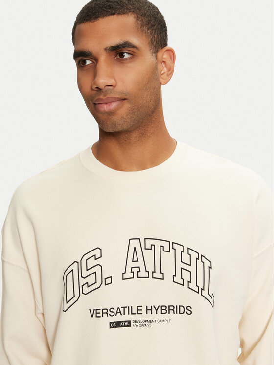 Only & Sons Only & Sons Felpa Alta 22030885 Écru Oversize