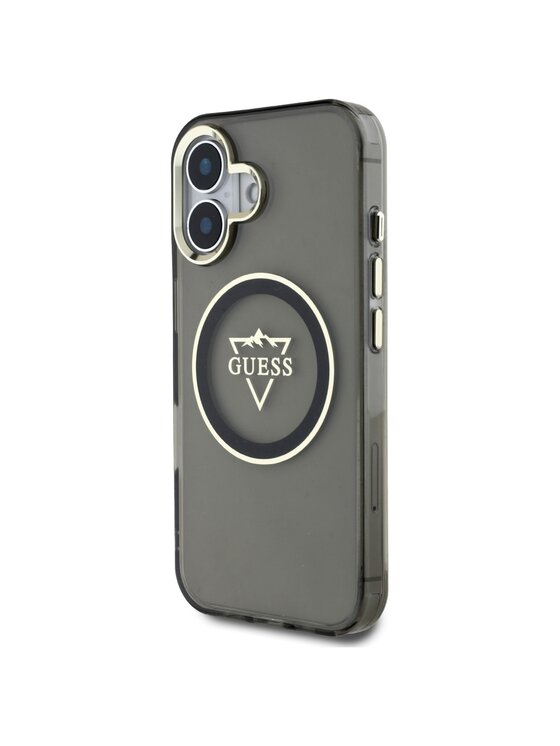 Guess Guess Etui na telefon Apple iPhone 16 Czarny