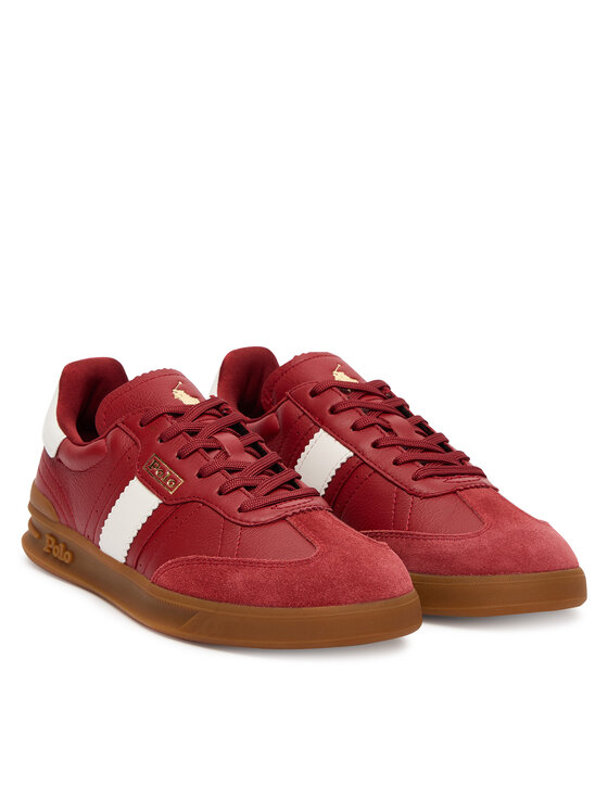 Polo Ralph Lauren Polo Ralph Lauren Sneakersy Aera 804956688005 Czerwony