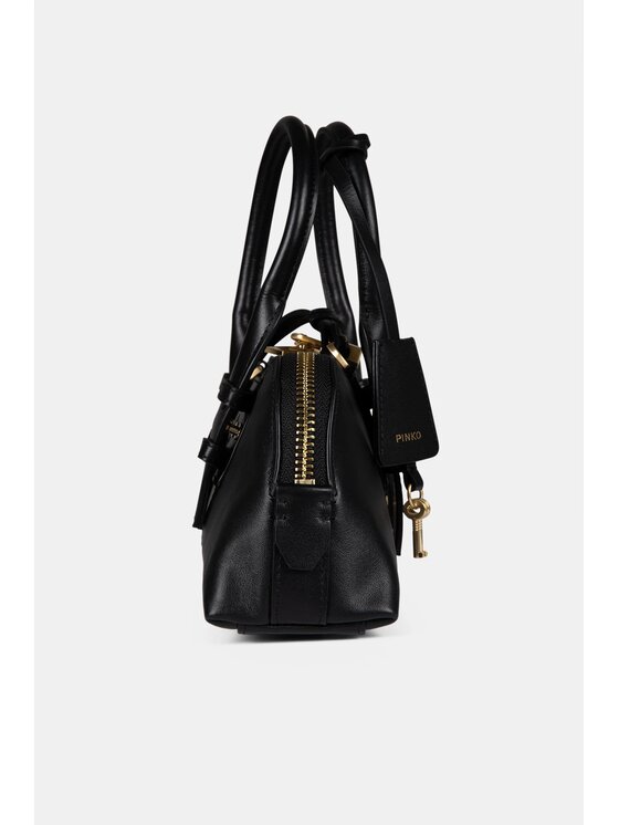 PINKO PINKO Torbica Bowling Bag Baguette Crna
