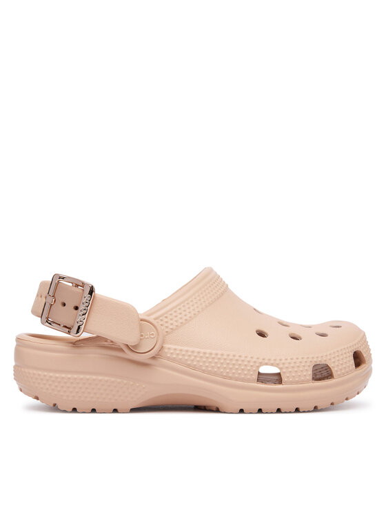 Crocs Şlapi Classic Metallic Buckle Clog K 214228 Bej