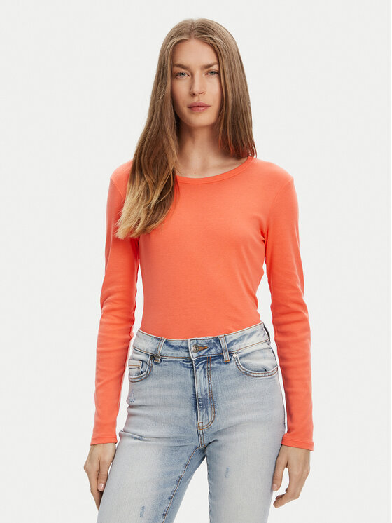 United Colors Of Benetton United Colors Of Benetton Blúz 3GA2E16F9 Narancssárga Regular Fit