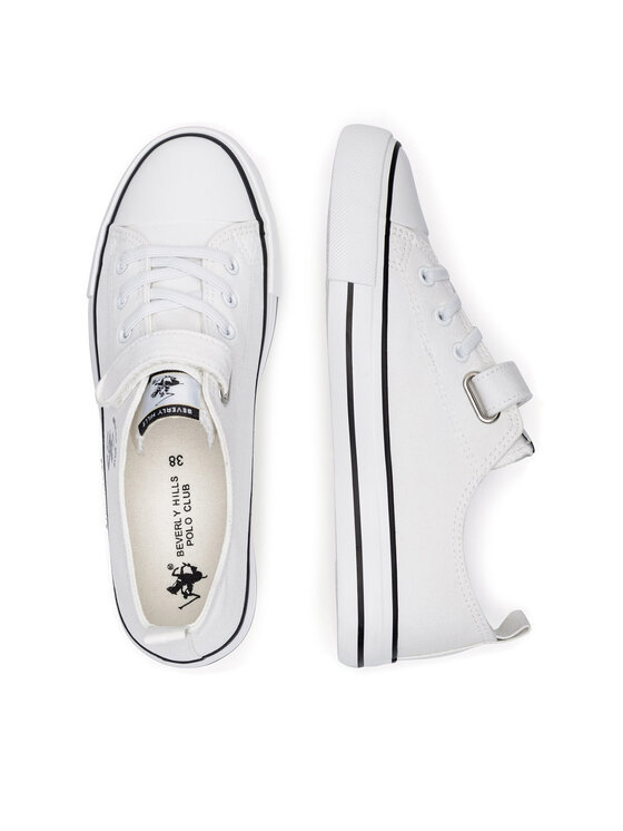 Beverly Hills Polo Club Beverly Hills Polo Club Sneakers aus Stoff CSS20377-52 (V) Weiß