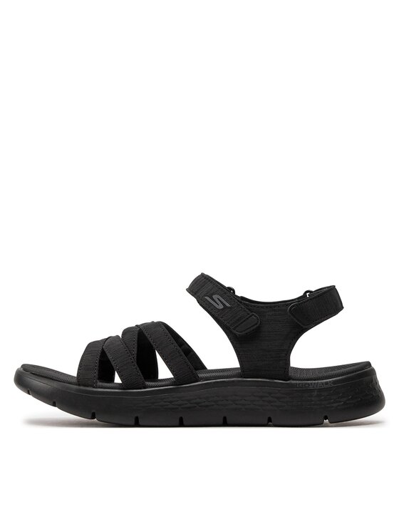 Skechers Skechers Sandały Go Walk Flex Sandal-Sunshine 141450/BBK Czarny