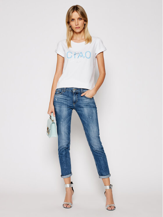 T-shirt TA1211 J5972 Bianco Regular Fit