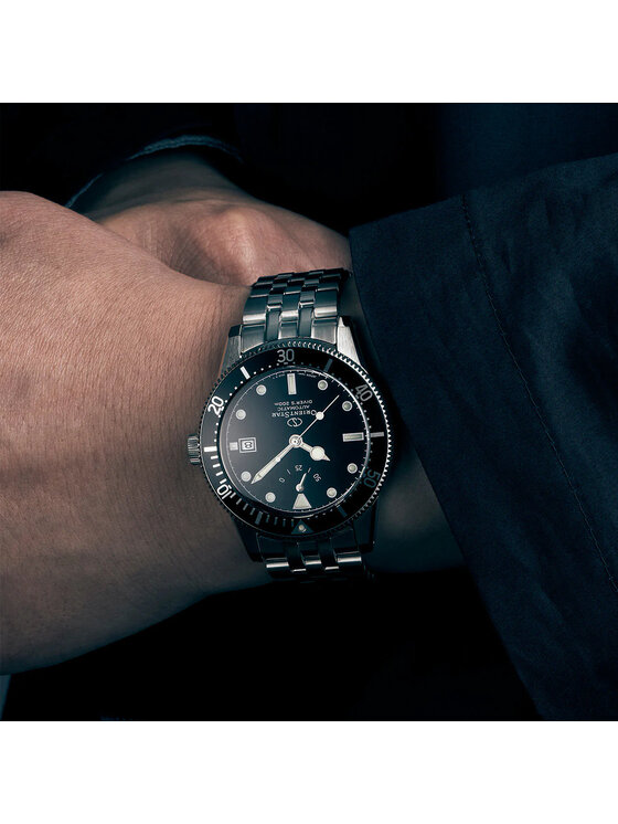 Orient Star Orient Star Zegarek RE-AU0601B00B Srebrny