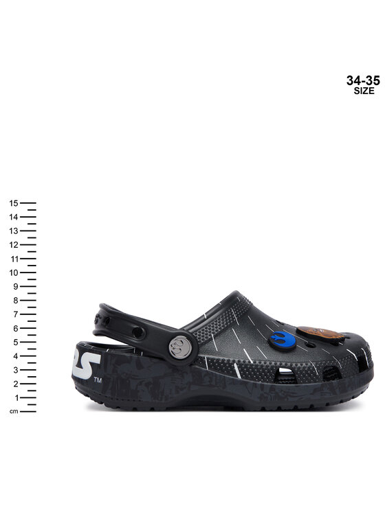 Crocs Crocs Šlepetės Star Wars™ Hyperspace Classic Clog 213469 Juoda