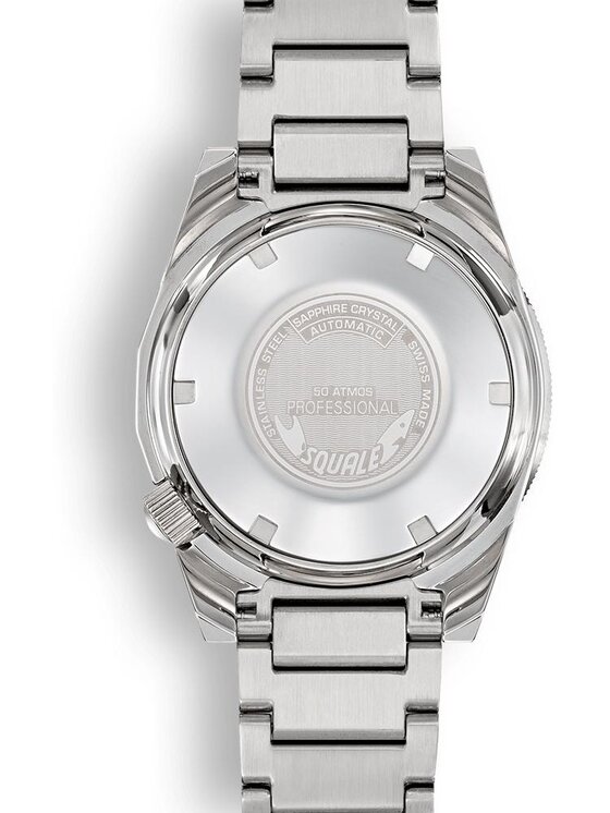 Squale Squale Zegarek 1521BLUEBL.SQ20S Srebrny