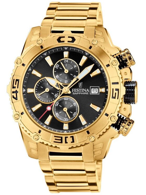 Festina Festina Zegarek F20492/4 Złoty