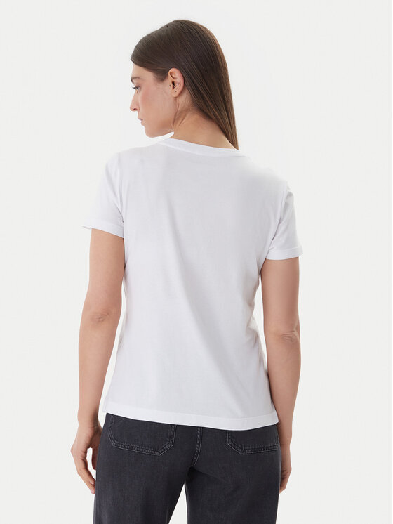 DKNY DKNY T-Shirt DJ6T1701 Biały Regular Fit