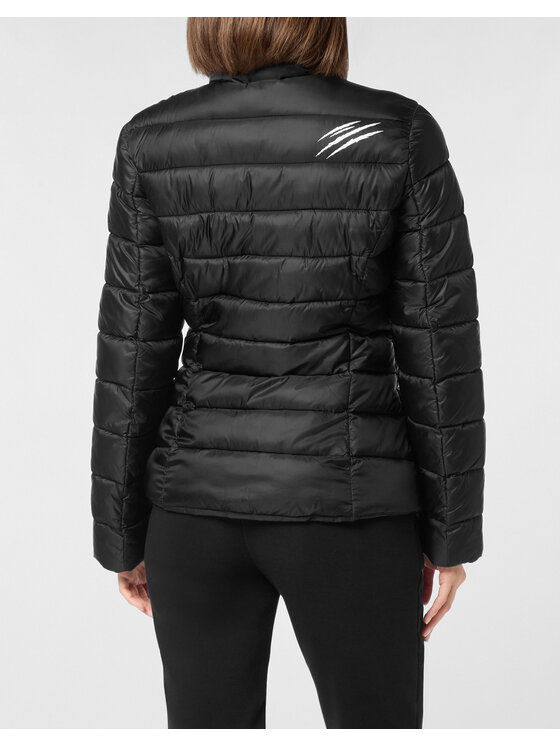 Plein Sport Plein Sport Kurtka puchowa 23979 Czarny Regular Fit