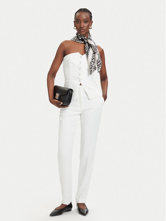 Morgan Morgan Top 261-CPANA.F Bianco Regular Fit