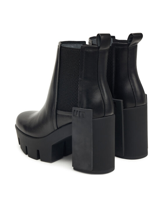 United Nude United Nude Botine Grip Chelsea Mid IV 109590116 Negru
