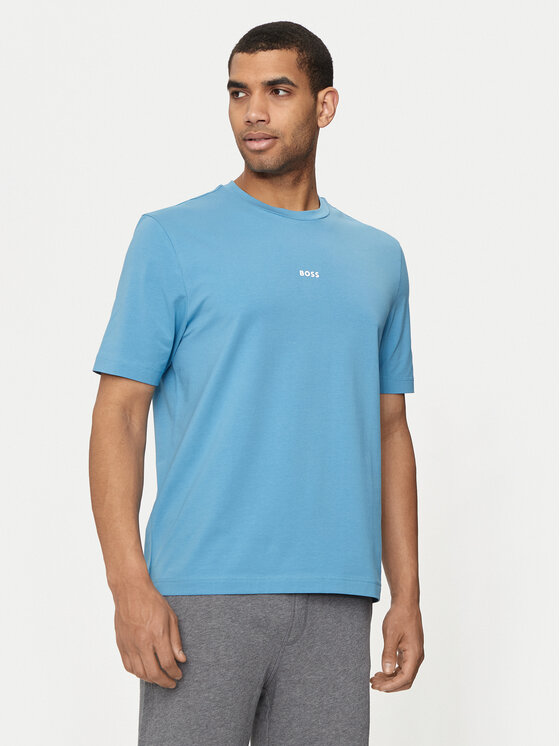Boss Tricou Tchup 50473278 Albastru Relaxed Fit