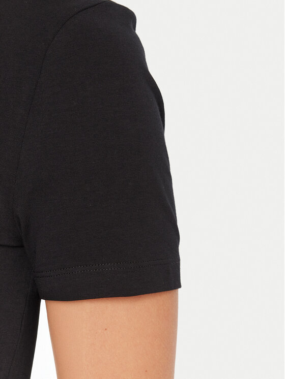 Guess Guess T-Shirt V5BI03 J1314 Schwarz Slim Fit