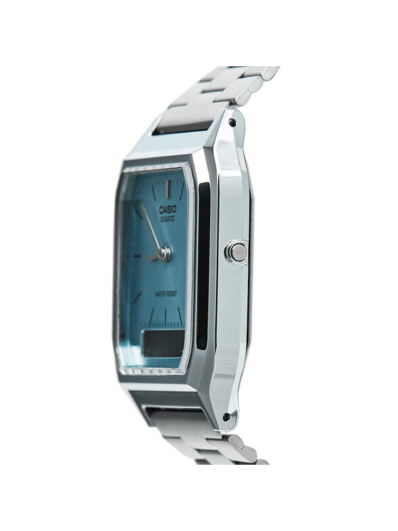 Casio Casio Zegarek Vintage Maxi AQ-230A-2A1MQYES Srebrny