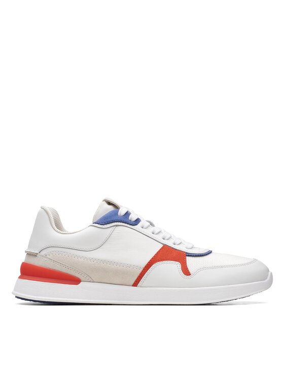 Clarks Clarks Κλειστά παπούτσια RaceLite Tor 26169811 Λευκό