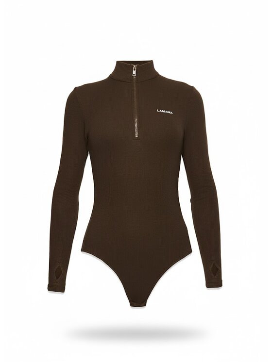 La Mania La Mania Body RUBBY Brązowy Classic Fit