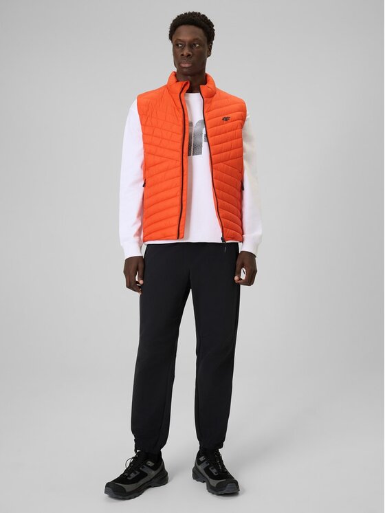 4F 4F Felpa 4FRAW25TSWSM2493-10S Bianco Regular Fit