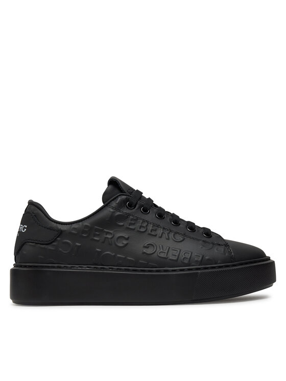 Iceberg Iceberg Sneakersy Bozema ID2112 Černá