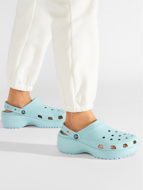 Crocs Crocs Plätud Classic Platform Clog 206750 Roheline