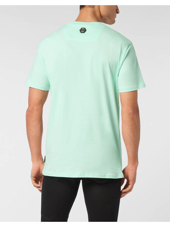 PHILIPP PLEIN PHILIPP PLEIN T-Shirt 24917 Zielony Regular Fit