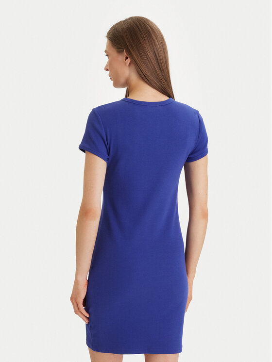 Calvin Klein Jeans Calvin Klein Jeans Kasdieninė suknelė Monologo Baby LV047F241G Violetinė Slim Fit