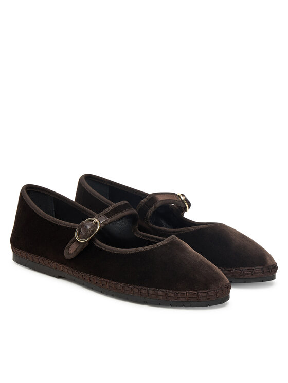 Nokwol Nokwol Scarpe basse Mel Marrone