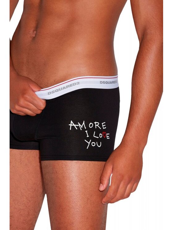 Dsquared2 Underwear Dsquared2 Underwear Boxerky D9LC64580 Černá
