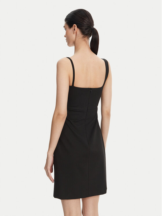 HUGO HUGO Rochie de zi Kutari 50530172 Negru Slim Fit