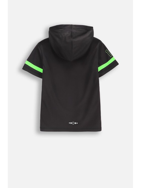 Lemon Explore Lemon Explore T-Shirt WL6144301ACB-021 Czarny Regular Fit