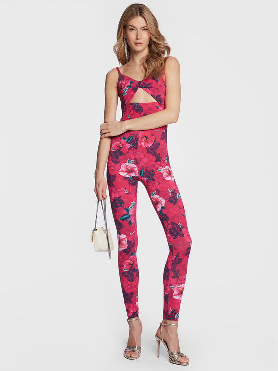 PINKO Pinko Kombinezon 100397 A0J6 Różowy Slim Fit