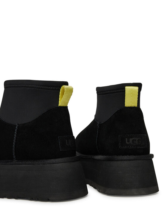 Ugg Ugg Sniego batai W Classic Mini Dipper 1168170 Juoda