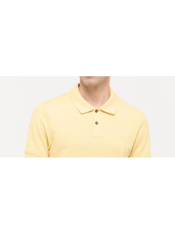Mustang Mustang Polo Palco Giallo Regular Fit