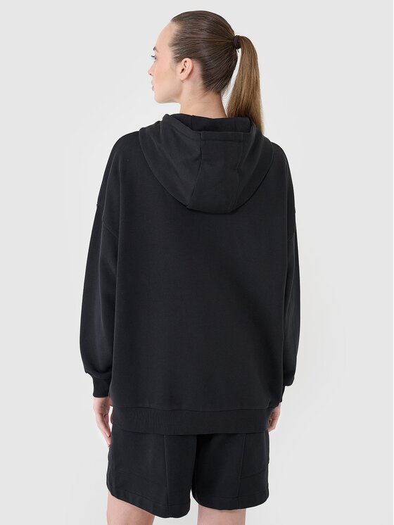 4F 4F Μπλούζα 4FRSS25TSWSF2152-20S Μαύρο Oversize