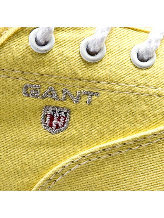Gant Gant Tenisówki New Haven 10538569 Żółty