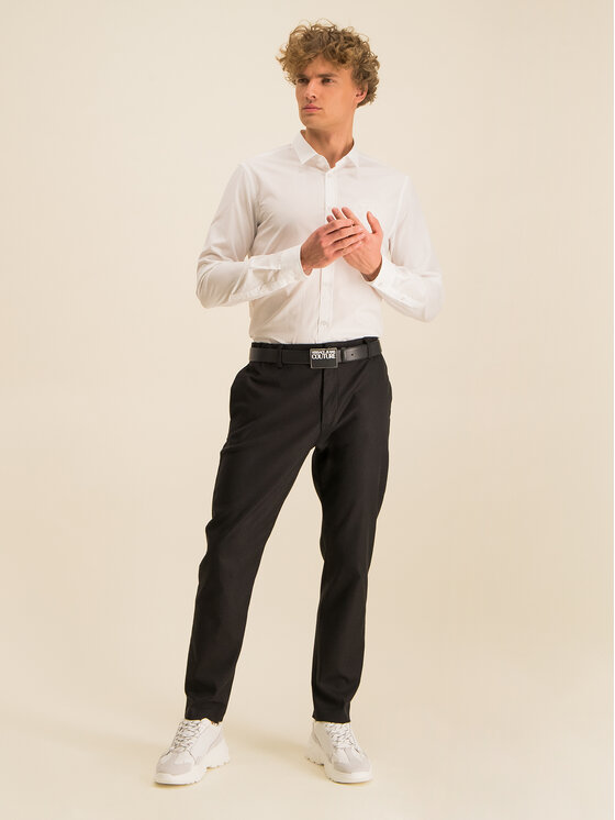 Versace Jeans Versace Jeans Camicia B1GTB6S0 Bianco Slim Fit