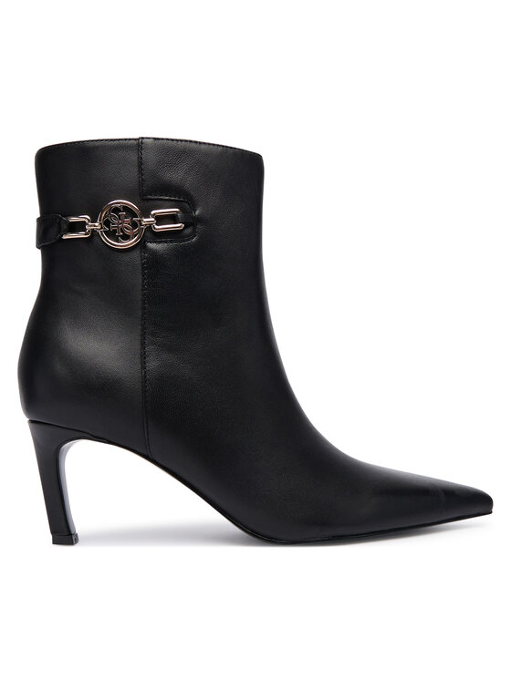 Guess Guess Botine FLFPAI LEA10 Negru