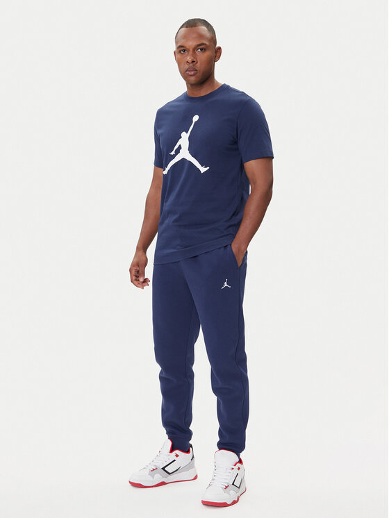 Nike Nike Majica CJ0921 414 Mornarsko modra Regular Fit