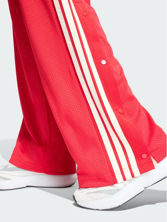 adidas adidas Spodnie dresowe STADIUM MESH Czerwony Regular Fit