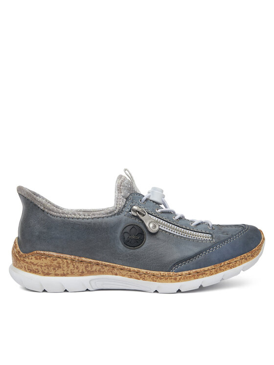 Damskie Sneakersy Rieker, Rozmiar 42, Grantowe, N42F2-14