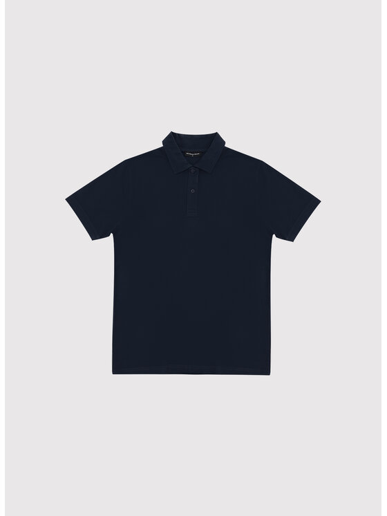 Pako Lorente Pako Lorente Polo P26SF-TX-019 Granatowy Classic Fit