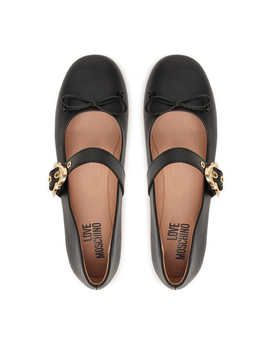 LOVE MOSCHINO LOVE MOSCHINO Балетки JA11091G1PIE0000 Чорний