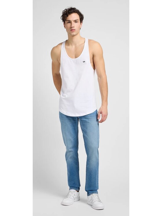 Lee Lee Jeansy West Niebieski Relaxed Fit