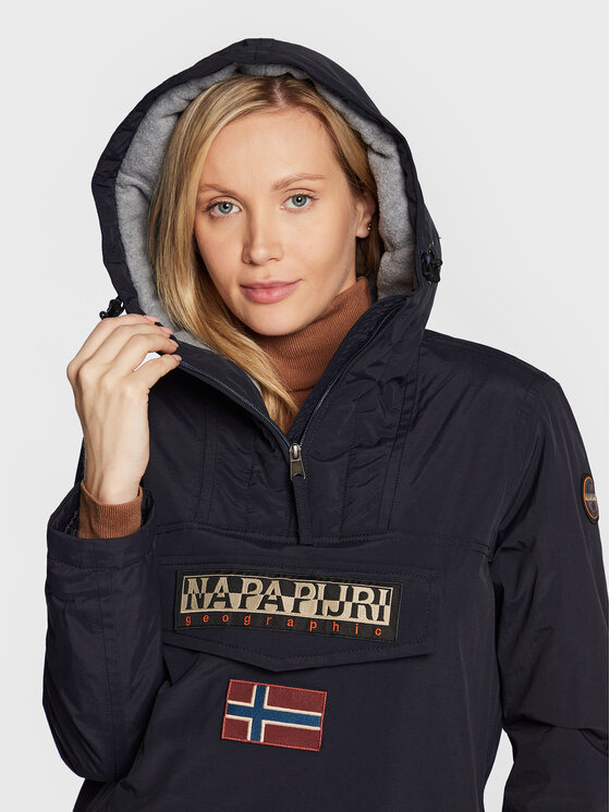 Napapijri Napapijri Anorak Rainforest Wint P0A4GM5 Dunkelblau Regular Fit
